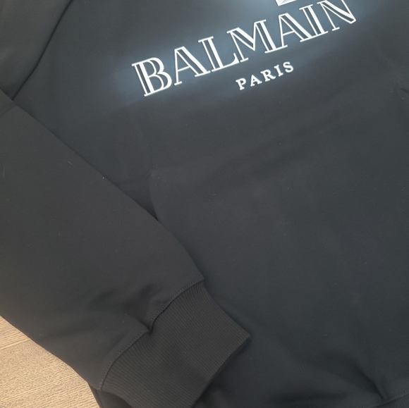 Mens Small Balmain Paris Sweatshirt - Picture 5 of 7